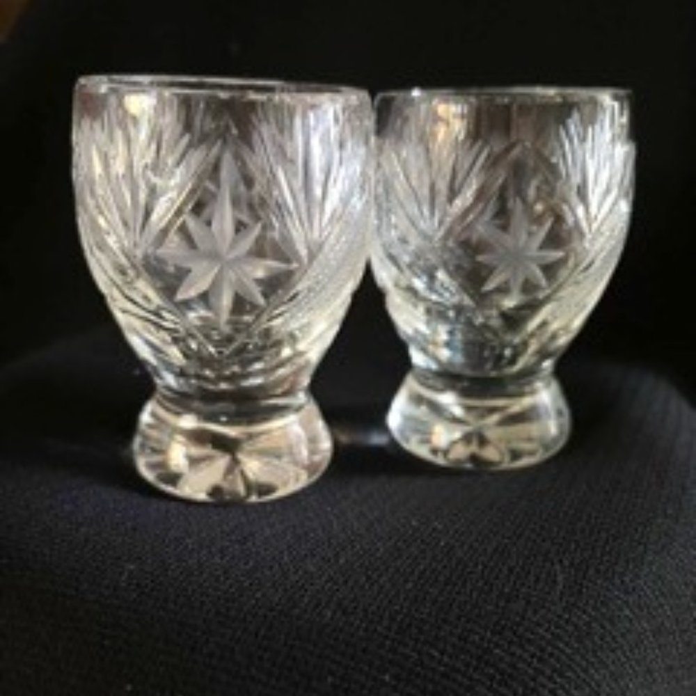 Pair of Vintage Shot Glasses